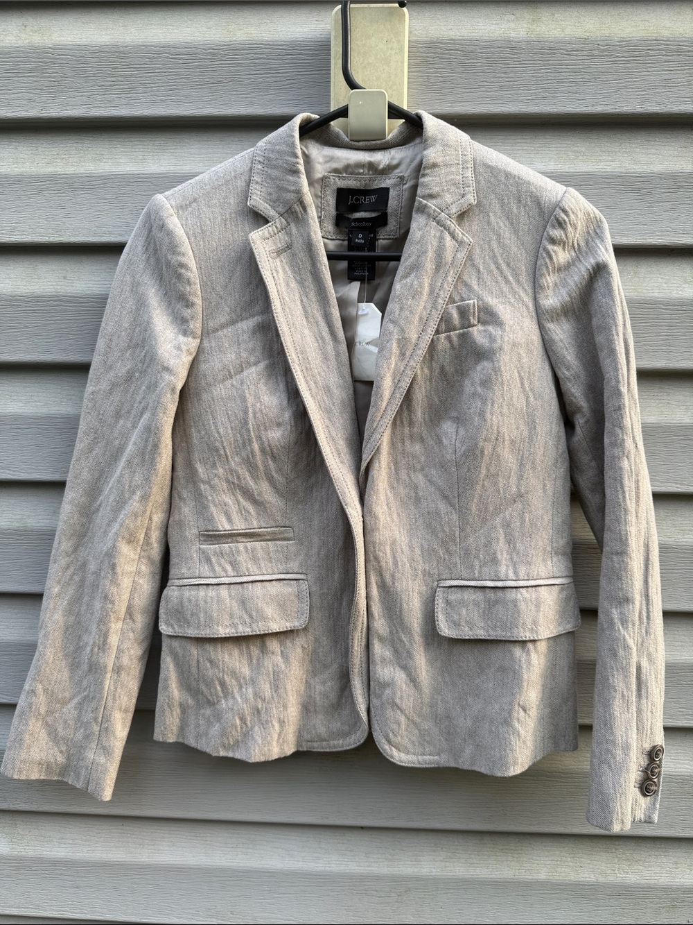 J. Crew | Schoolboy Blazer Brown Tan size 0 Petite
